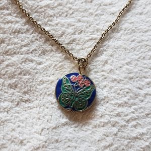 Cute Butterfly Necklace